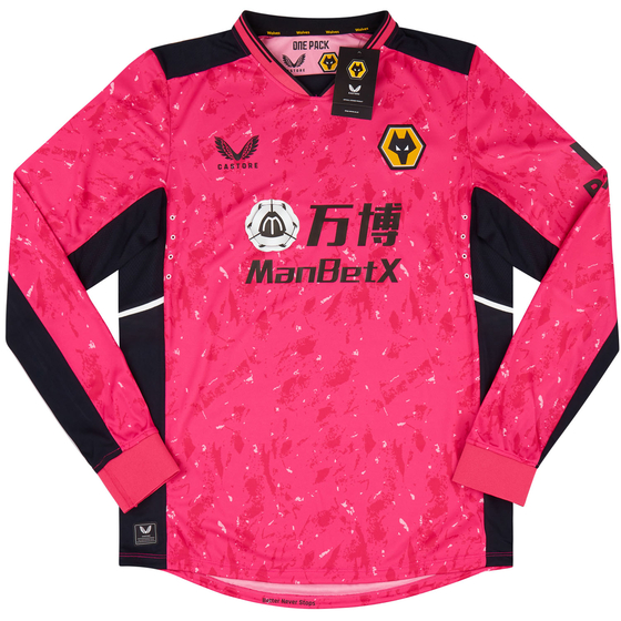 2021-22 Wolves Player Issue Pro GK Away Shirt