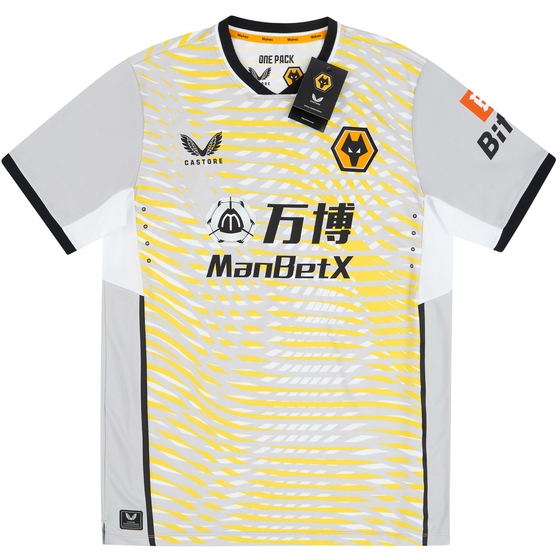 2021-22 Wolves Player Issue Pro GK Home S/S Shirt