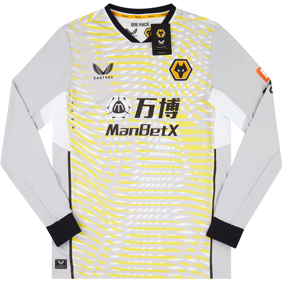 2021-22 Wolves Player Issue Pro GK Home Shirt
