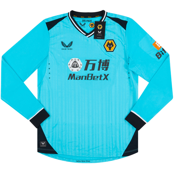 2021-22 Wolves Player Issue Pro GK Third Shirt
