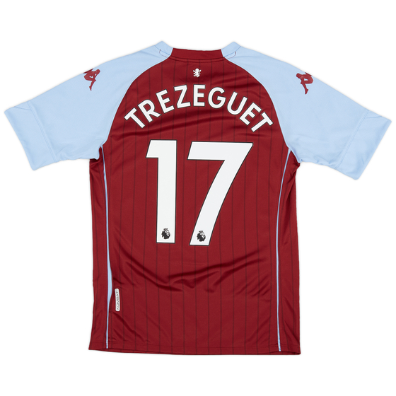 2020-21 Aston Villa Home Shirt Trezeguet #17- 9/10 - (S)