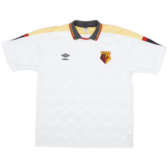 1988-91 Watford Away Shirt - 8/10 - (L)