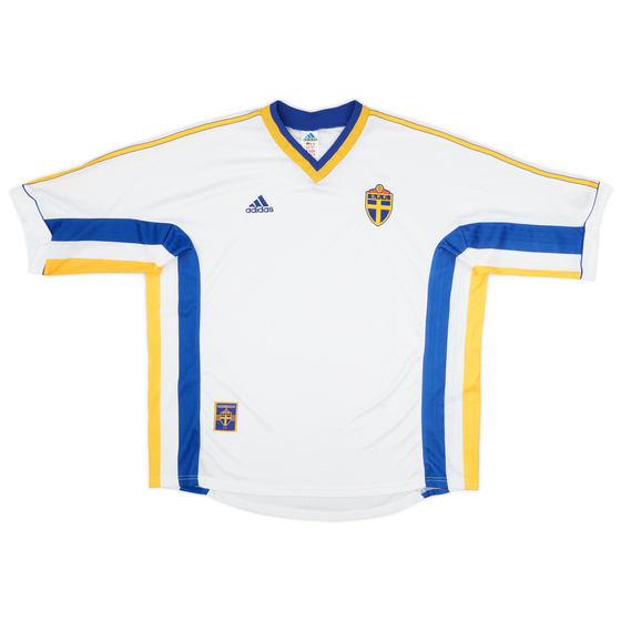 1998-00 Sweden Away Shirt - 9/10 - (L)