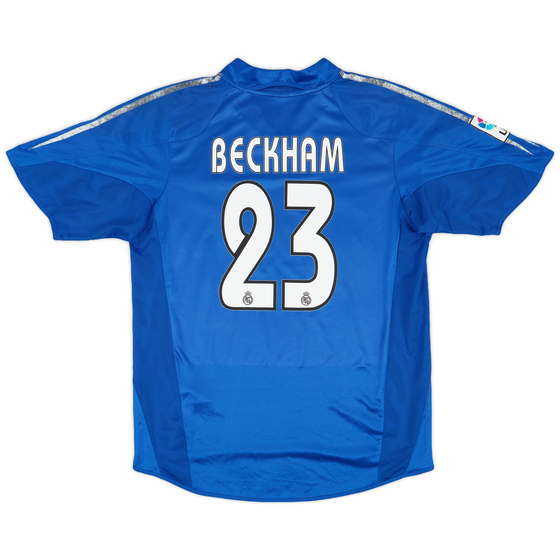 2004-05 Real Madrid Third Shirt Beckham #23 - 6/10 - (M)