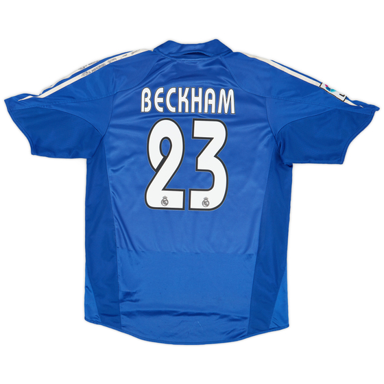 2004-05 Real Madrid Third Shirt Beckham #23 - 7/10 - (M)