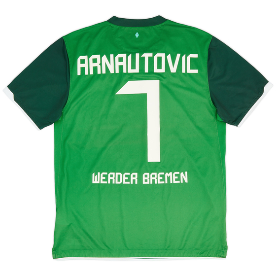 2010-11 Werder Bremen Home Shirt Arnautovic #7 - 8/10 - (L)