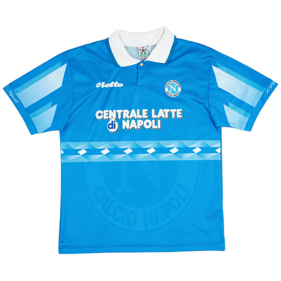1996-97 Napoli Home Shirt - 8/10 - (L)