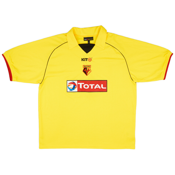 2003-05 Watford Home Shirt - 9/10 - (XL)