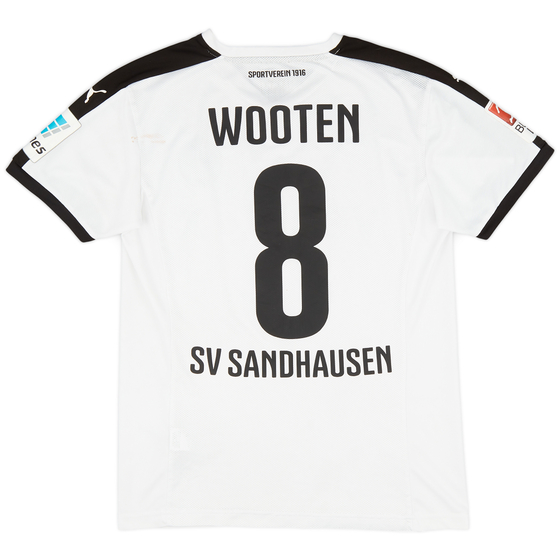 2015-16 Sandhausen Away Shirt Wooten #8 - 7/10 - (M)