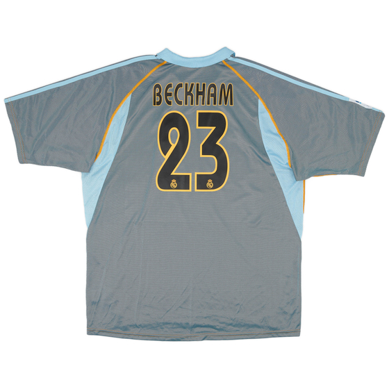 2003-04 Real Madrid Third Shirt Beckham #23 - 9/10 - (XL)