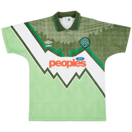 1991-92 Celtic Away Shirt - 9/10 - (M)