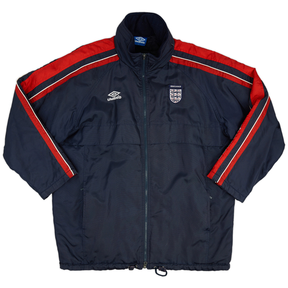 2000-02 England Umbro Padded Bench Coat - 9/10 - (L)