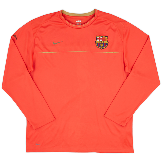2008-09 Barcelona Nike Training L/S Shirt - 7/10 - (XL)