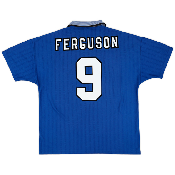1995-97 Everton 'FA Cup Final' Home Shirt Ferguson #9 - 9/10 - (XL)