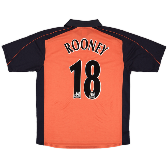 2001-02 Everton Third Shirt Rooney #18 - 8/10 - (L)
