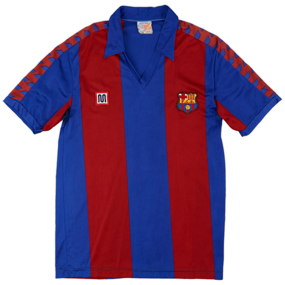 1984-89 Barcelona Home Shirt - 8/10 - (M)