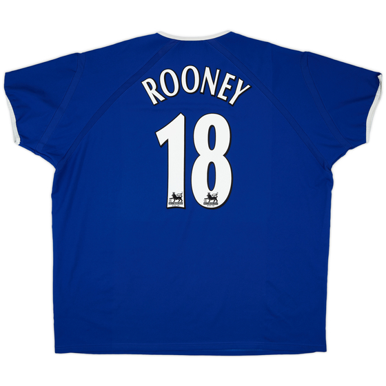 2003-04 Everton Home Shirt Rooney #18 - 8/10 - (3XL)