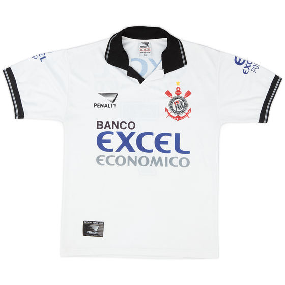 1997 Corinthians Home Shirt #7 - 8/10 - (M)