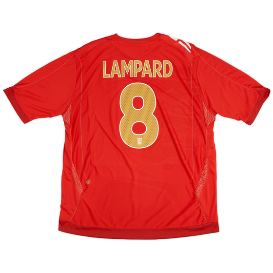2006-08 England Away Shirt Lampard #8 - 9/10 - (XXL)