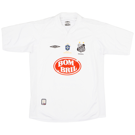 2003 Santos Home Shirt #7 - 8/10 - (XL)