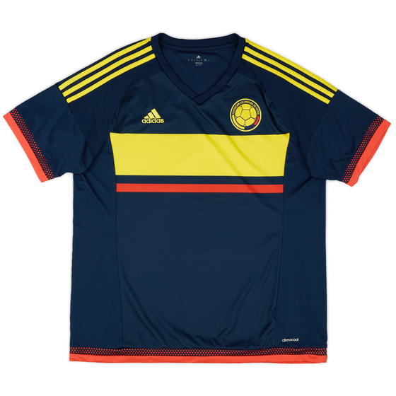 2015 Colombia Copa América Away Shirt - 8/10 - (XL)