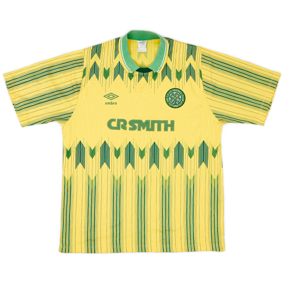 1989-91 Celtic Away Shirt - 8/10 - (M)