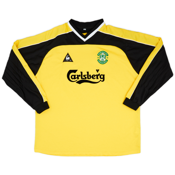 2002-03 Hibernian GK Shirt - 9/10 - (XL)
