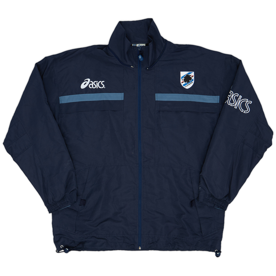 2002-03 Sampdoria Asics Track Jacket - 9/10 - (L)