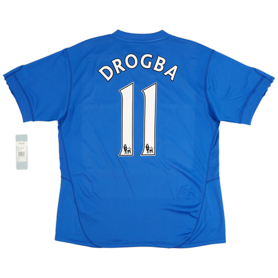2009-10 Chelsea Home Shirt Drogba #11 (Women's XL)