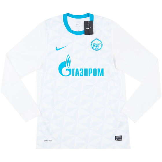 2011-12 Zenit St. Petersburg Player Issue Away L/S Shirt