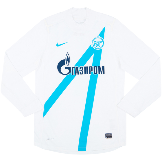 2012-13 Zenit St Petersburg Player Issue Away L/S Shirt S