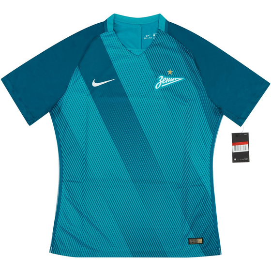 2016-17 Zenit St. Petersburg Player Issue Home Shirt