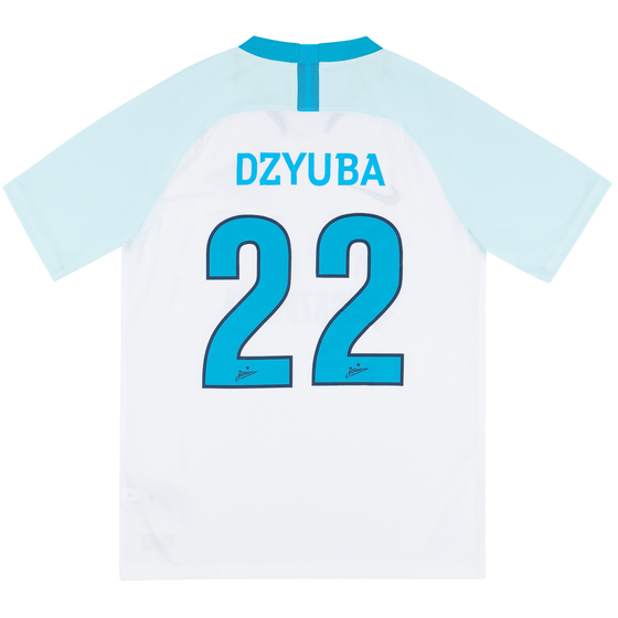 2018-19 Zenit St. Petersburg Authentic Away European Shirt Dzyuba #22