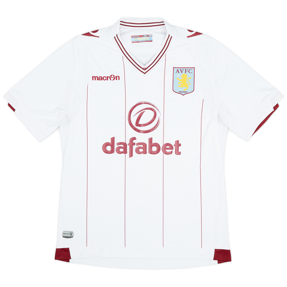 2014-15 Aston Villa Away Shirt - 8/10 - (S)