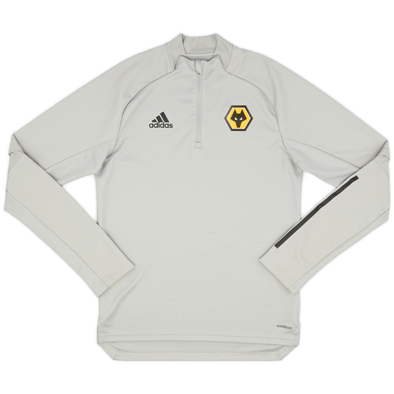 2019-20 Wolves adidas 1/4 Zip Training Top - 6/10 - (S)