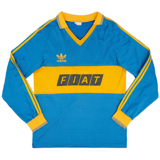 1989-91 Boca Juniors Home L/S Shirt - 8/10 - (XL)