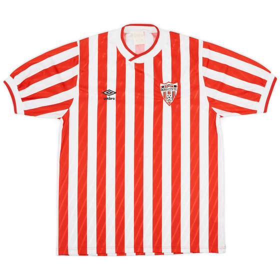 1988-90 Derry City Home Shirt - 9/10 - (M)