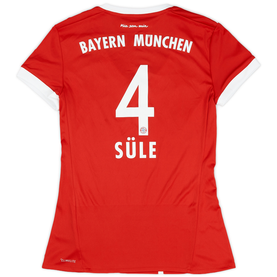 2017-18 Bayern Munich Home Shirt Sule #4 - 9/10 - (Women's S)