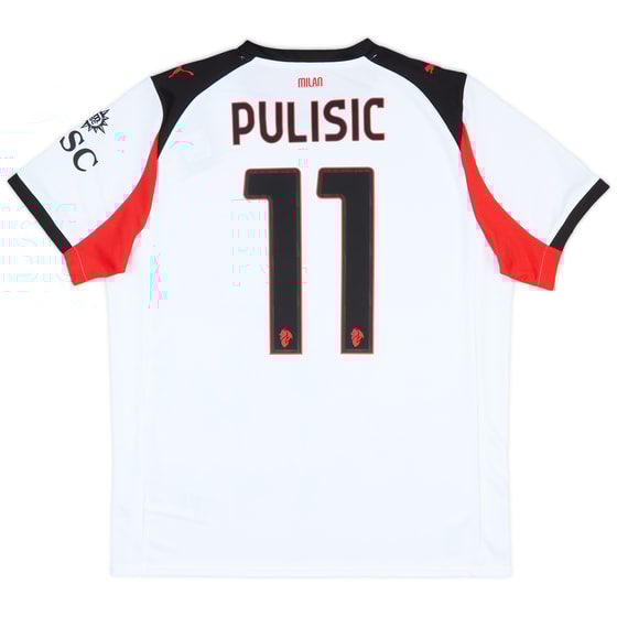 2025-26 AC Milan Away Shirt Pulisic #11