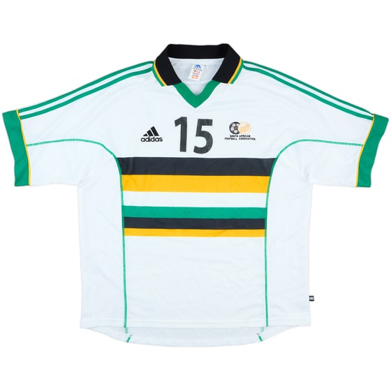 1999-02 South Africa Match Issue Home Shirt #15
