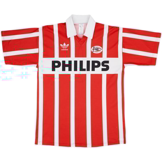 1990-92 PSV Home Shirt #9 (Romario) - 9/10 - (M)