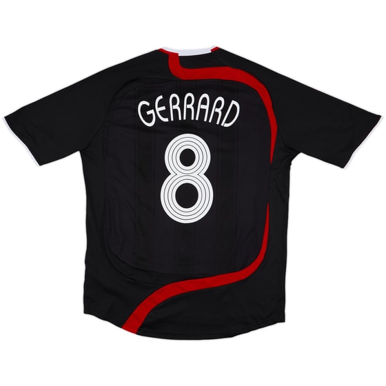 2007-08 Liverpool Third Shirt Gerrard #8 - 6/10 - (L)