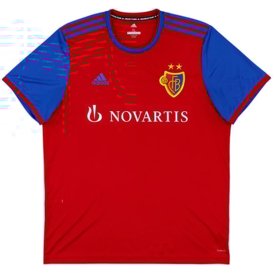 2019-20 FC Basel Home Shirt - 7/10 - (XL)
