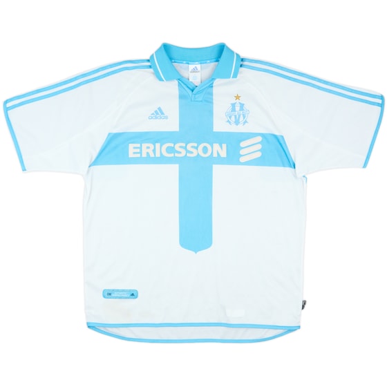 2000-01 Olympique Marseille Home Shirt - 6/10 - (XL)