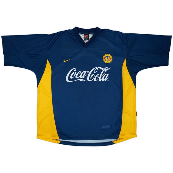 2000-01 Club America Away Shirt - 8/10 - (XL)