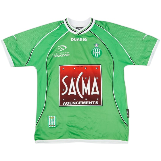 2003-04 Saint Etienne Home Shirt - 8/10 - (M)