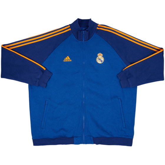 2021-22 Real Madrid adidas Track Jacket - 8/10 - (3XL)