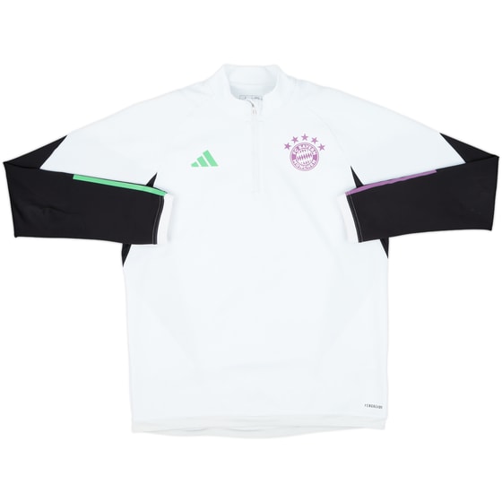 2023-24 Bayern Munich adidas 1/4 Zip Drill Top - 7/10 - (L)