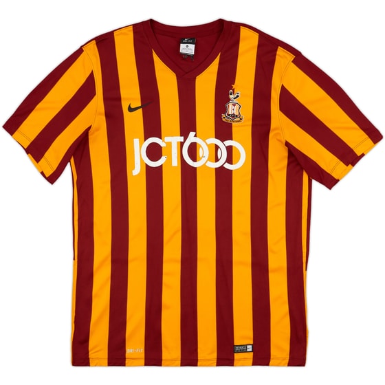 2014-15 Bradford City Home Shirt - 4/10 - (XL)