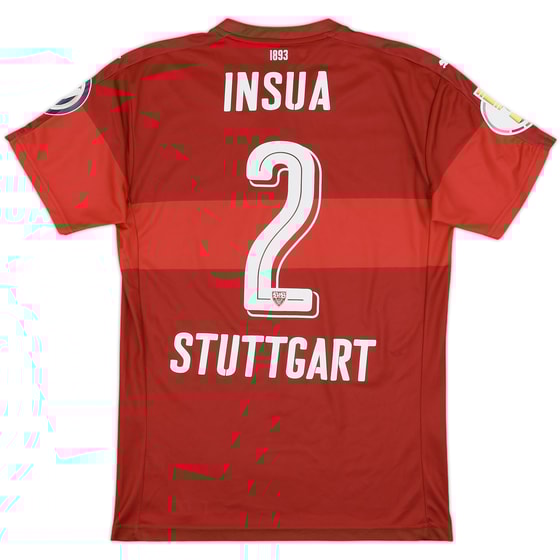2016-17 Stuttgart Away Shirt Insua #2 - 9/10 - (M)